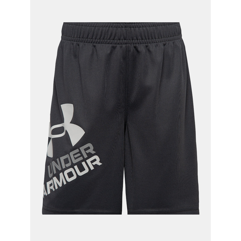 Under Armour Boys Size 4 Prototype Logo Shorts Dark Gray White New with Tags